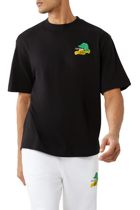 Brush Arrow Oversized Skate T-Shirt